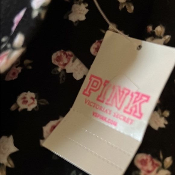 NWT PINK Bodysuit thong floral top  Size m - Picture 7 of 7